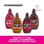 Assorted Hershey's Syrup Chocolate / Caramel (Expiry Date 02/2024) / Strawberry / Special Dark Chocolate 623g
