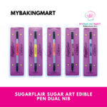 Sugarflair Edible Pen Dual Nib Icing Colouring Pen - Alcohol based