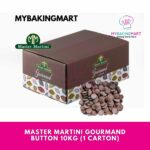 Master Martini Button 10kg (1 Carton) Milk / Dark Couverture Chocolate